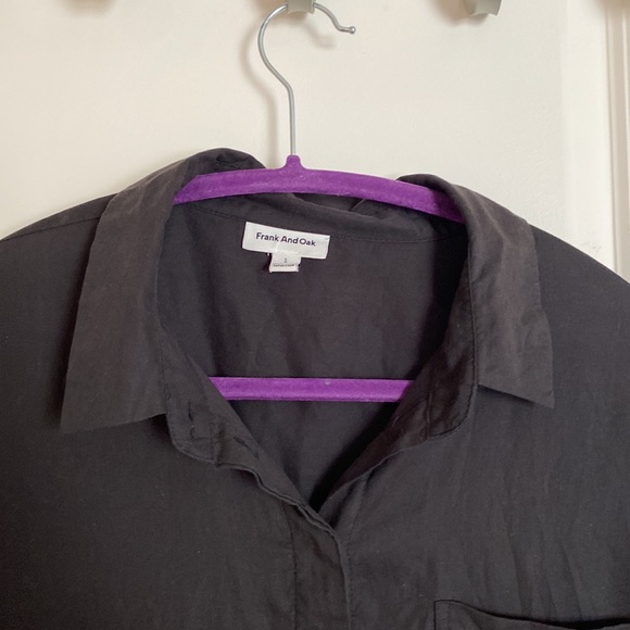 Frank and Oak blouse. Size Large. - Picture 2 of 4